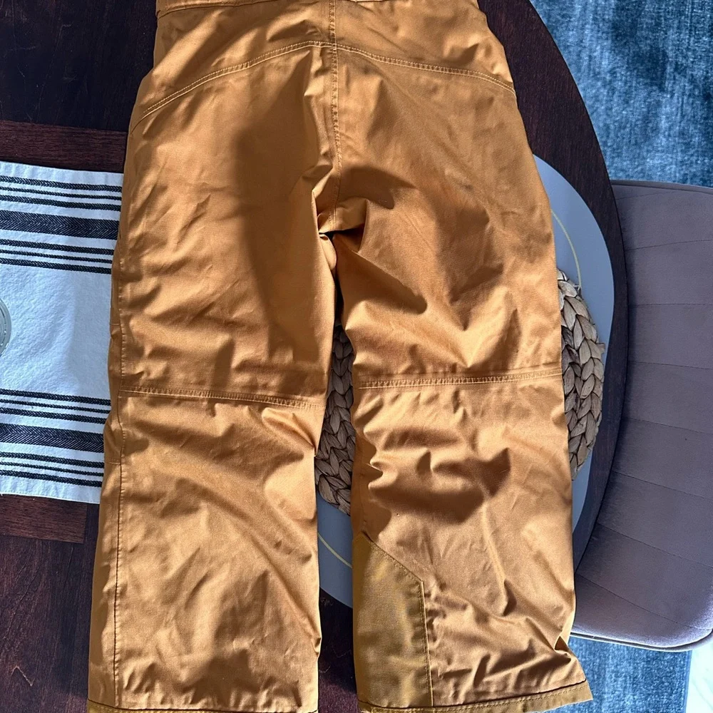 Like New North Face Tan Snowpants with Durable Water-Resistant Fabric-Size xxs 5 - Picture 2 of 3